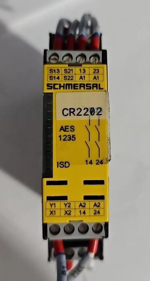 SCHMERSAL AES 1235 24V SAFETY RELAY ISD with Warranty & Free Shipping