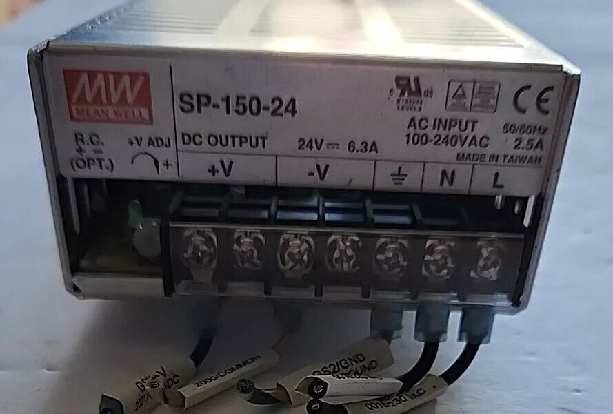 Mean Well SP-150-24 Power Supply 150W 24V 6.3A with Warranty & Free Shipping