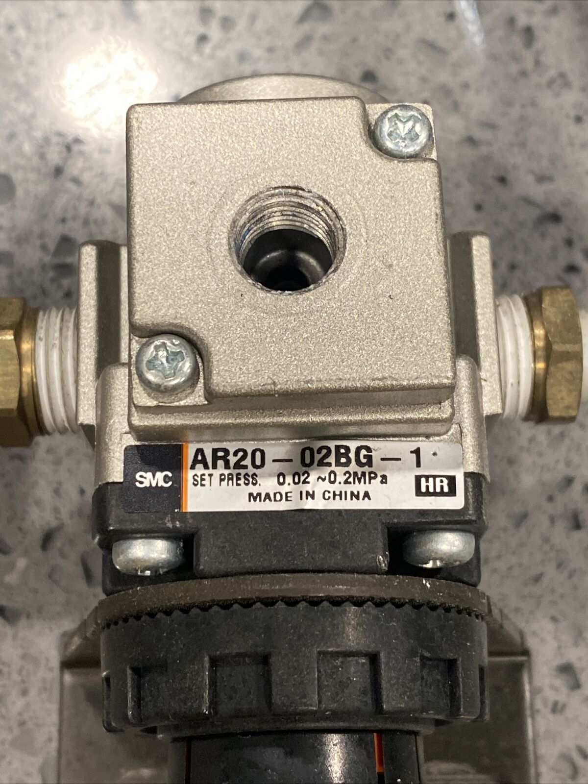 Used SMC AR20-02BG Air Pressure Regulator w/ warranty