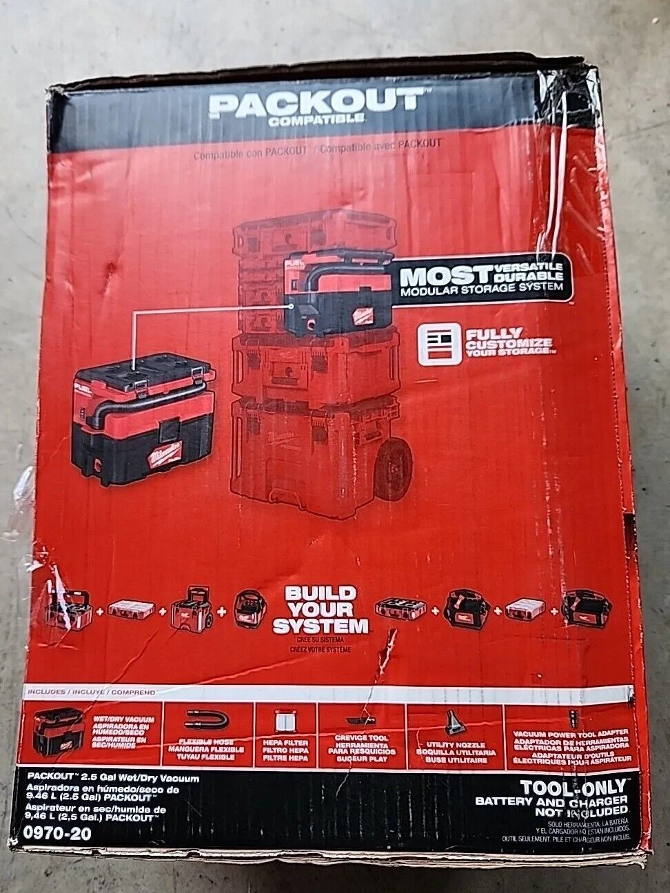 Milwaukee M18 Fuel 0970-20 Cordless Wet/Dry Vacuum - Warranty & Free Shipping