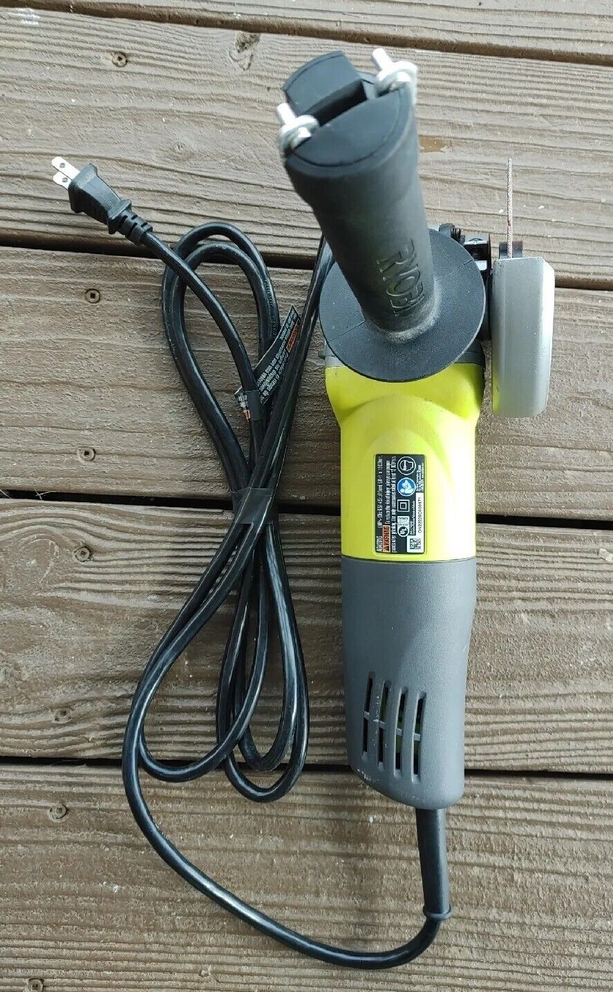 Ryobi AG4031G 4 1/2" Barrel Grip Corded Angle Grinder 5.5A 120V Free Shipping