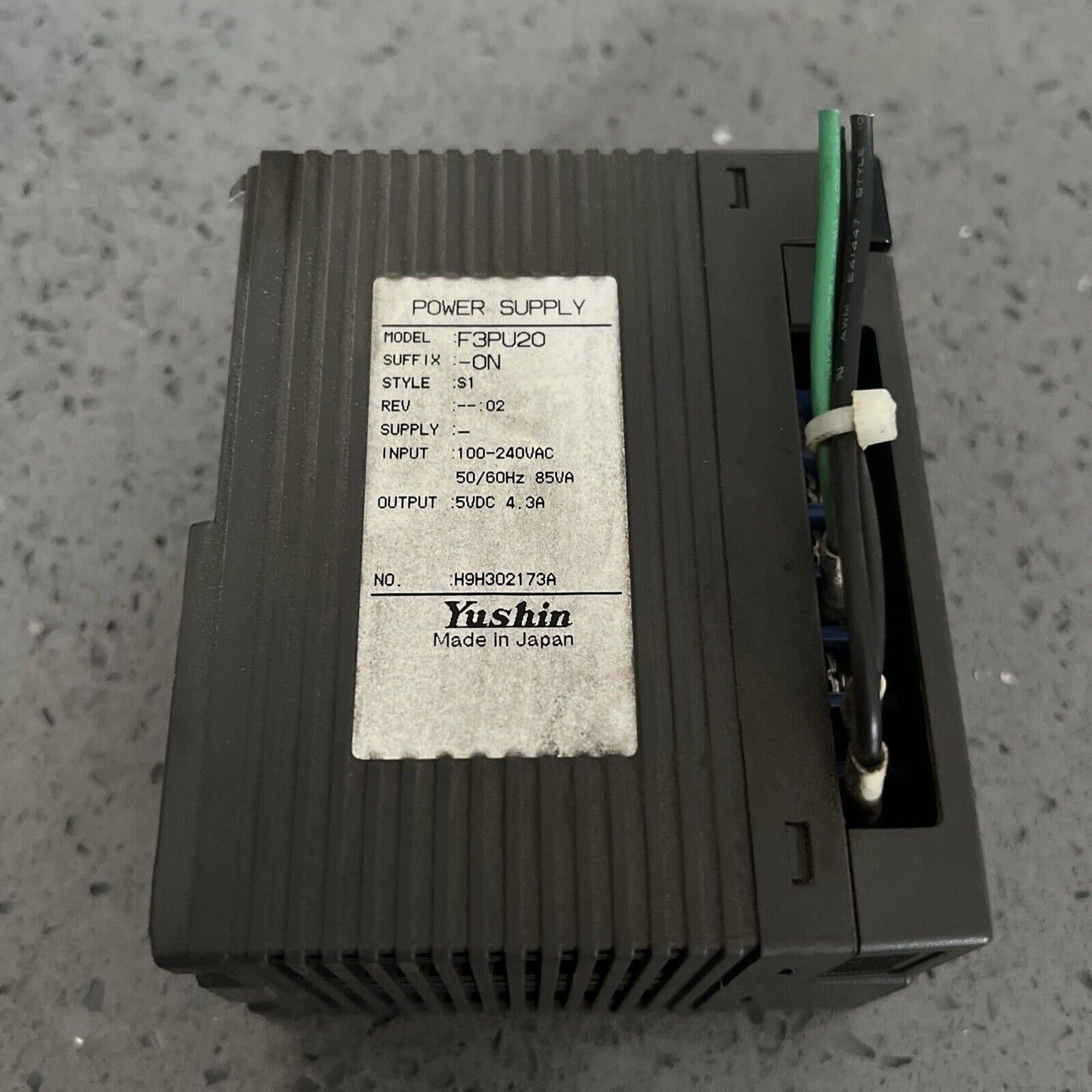 Used Yokogawa F3PU20-ON power supply module w/ warranty