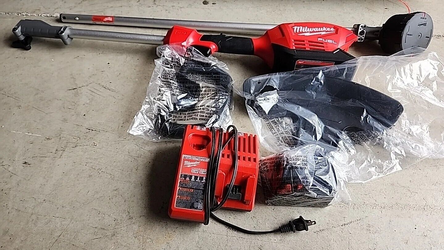 Milwaukee M18 18V Battery String Trimmer Red 2825-21ST with Warranty & Free Ship