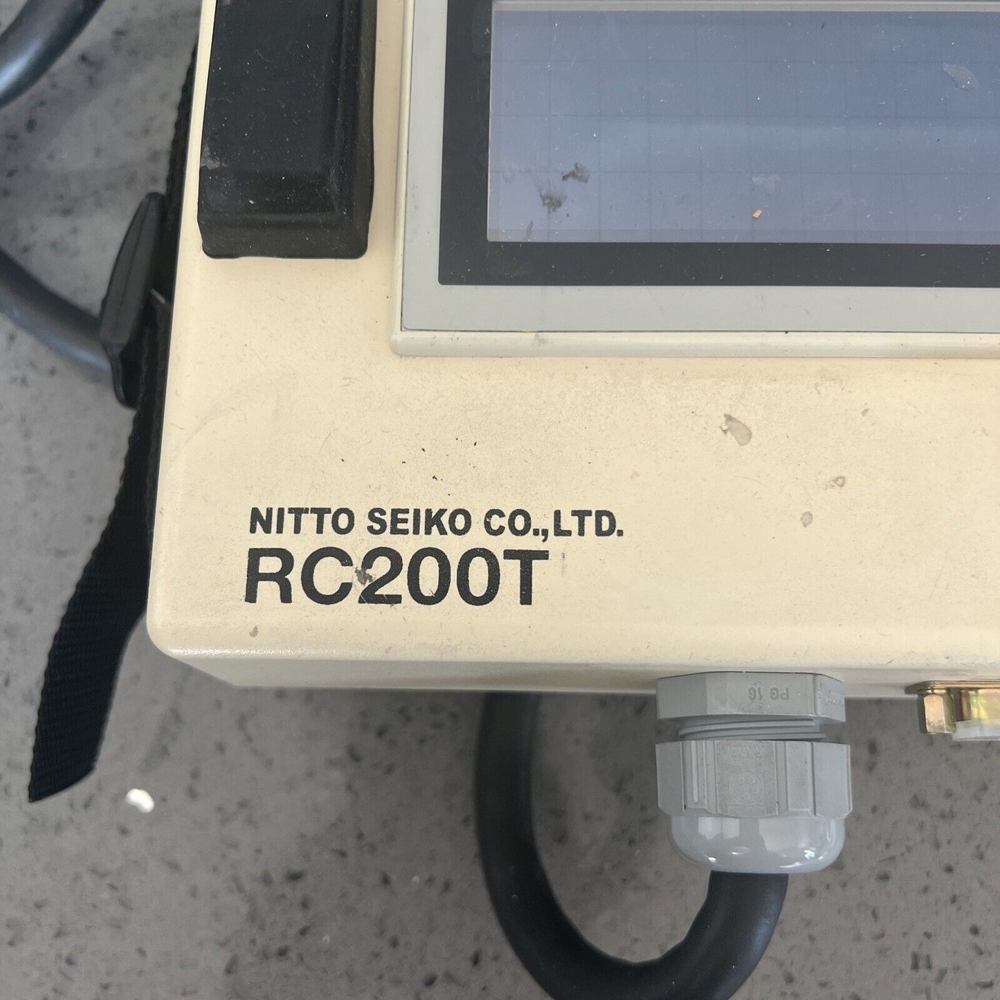 Used Nitto Seiko Co.,LTD RC200T HMI Controller with warranty Free Shipping