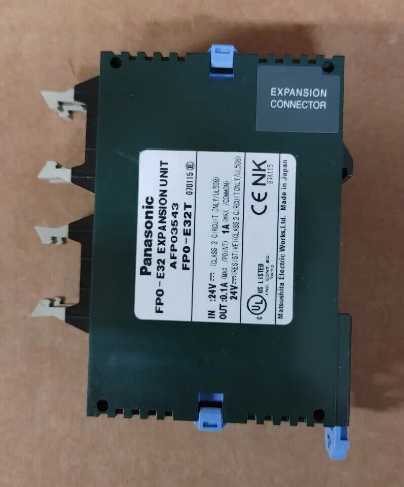 PANASONIC, FPO-E32 , EXPANSION UNIT, AFP03543 FPO-E32T Warranty & Free Shipping