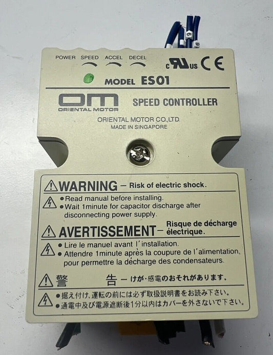 Used Oriental Motor ES01 Speed Controller with warranty & Free Shipping