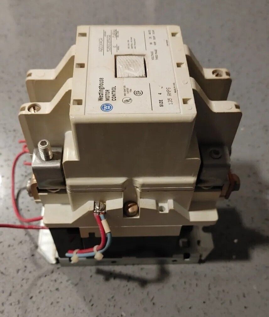 Westinghouse A201K4CA Contactor NEMA Size 4, 135A, 600VAC, 120VAC Coil Free Ship