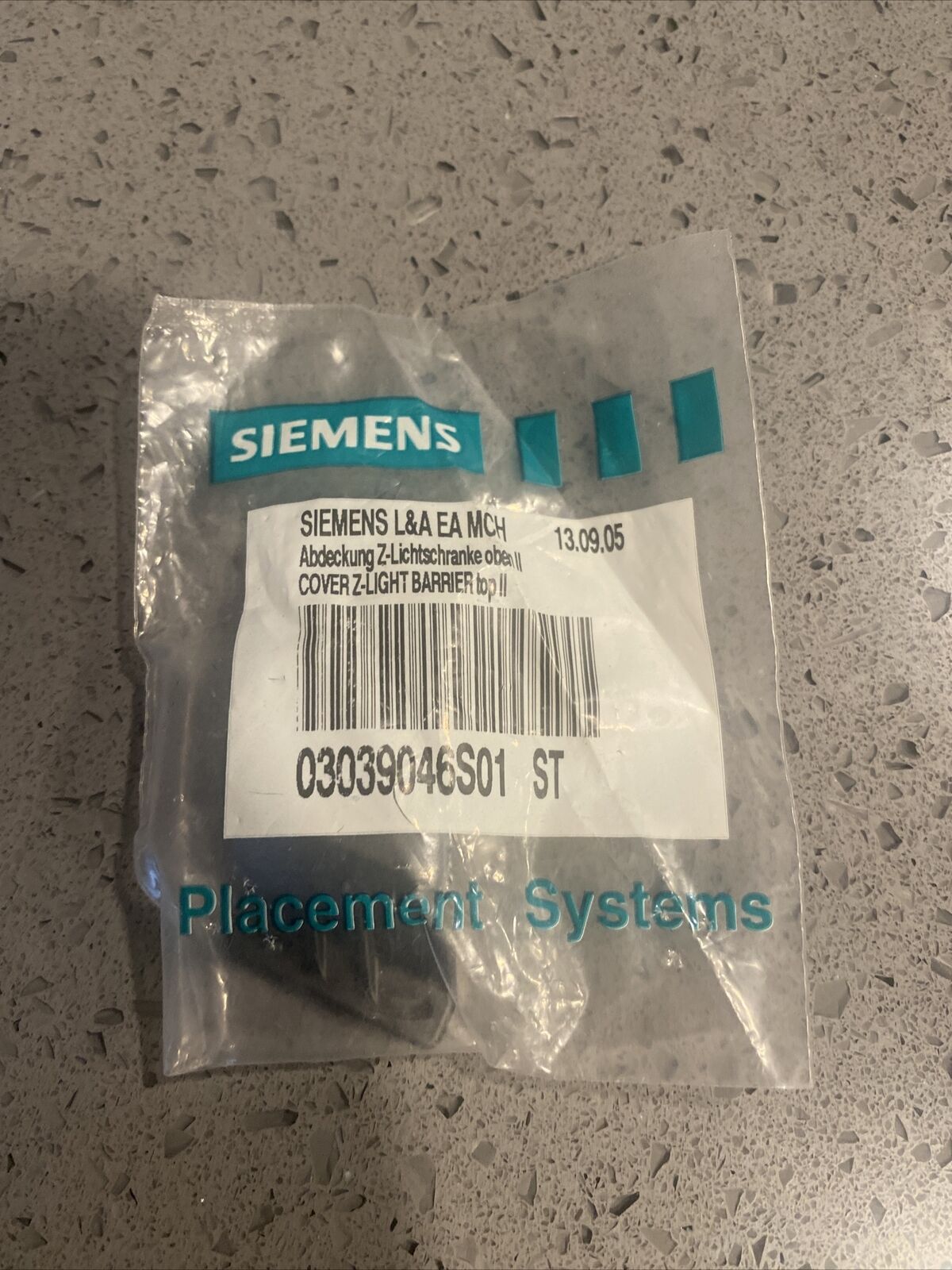 New Siemens Cover Z Light Barrier 03039046S01 w/ warranty