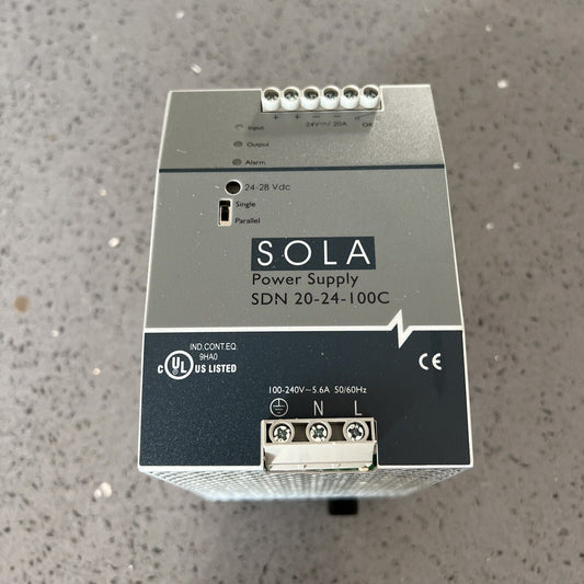 Used SOLA Power Supply SDN 20-24-100C w/ warranty Free Shipping