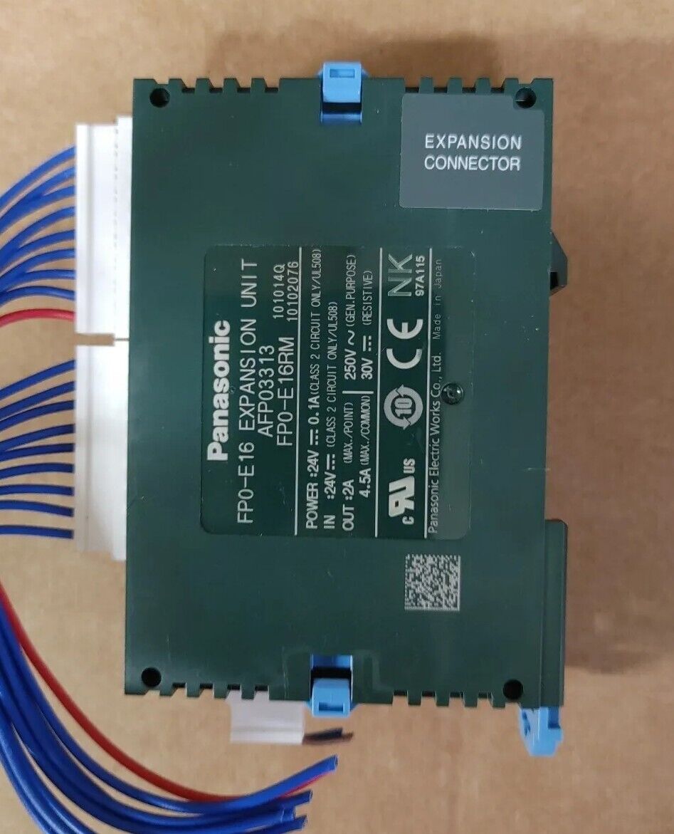 Panasonic FPO-E16RM FP0E16RM AFP03313 Expansion Unit with Warranty & Free Ship