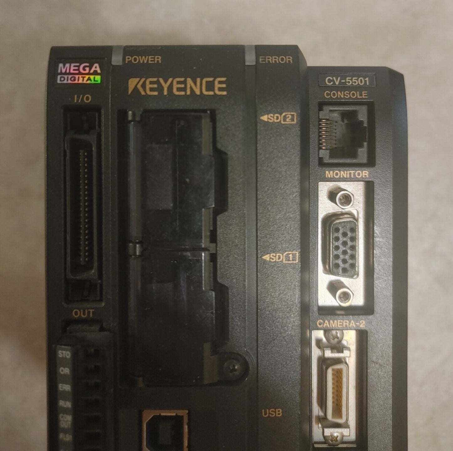 Used Keyence Mega Digital Vision System Controller CV-5501