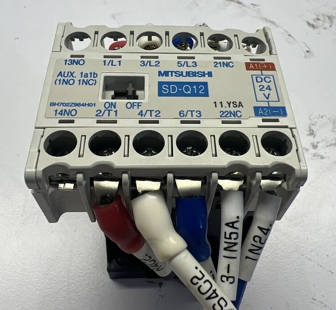 Used Mitsubushi SD-Q12 24V Contactor with warranty & Free Shipping