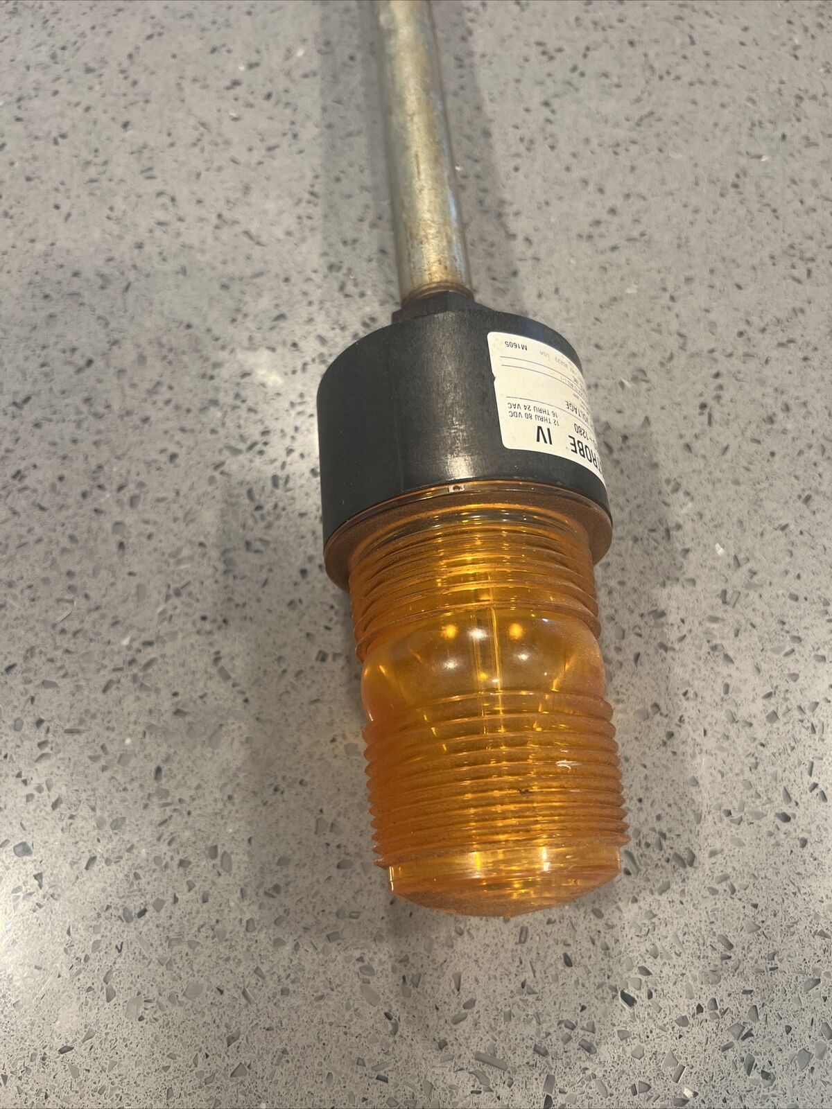 Used 490S-1280T-A TOMAR Amber, 12-80 VDC Hazardous location Microstrobe