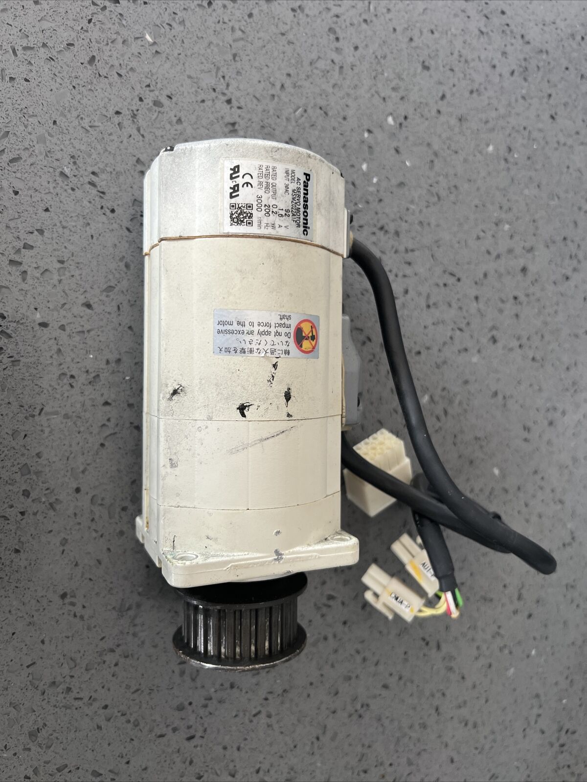 Used Panasonic servo motor MSMZ022A1F w/ warranty