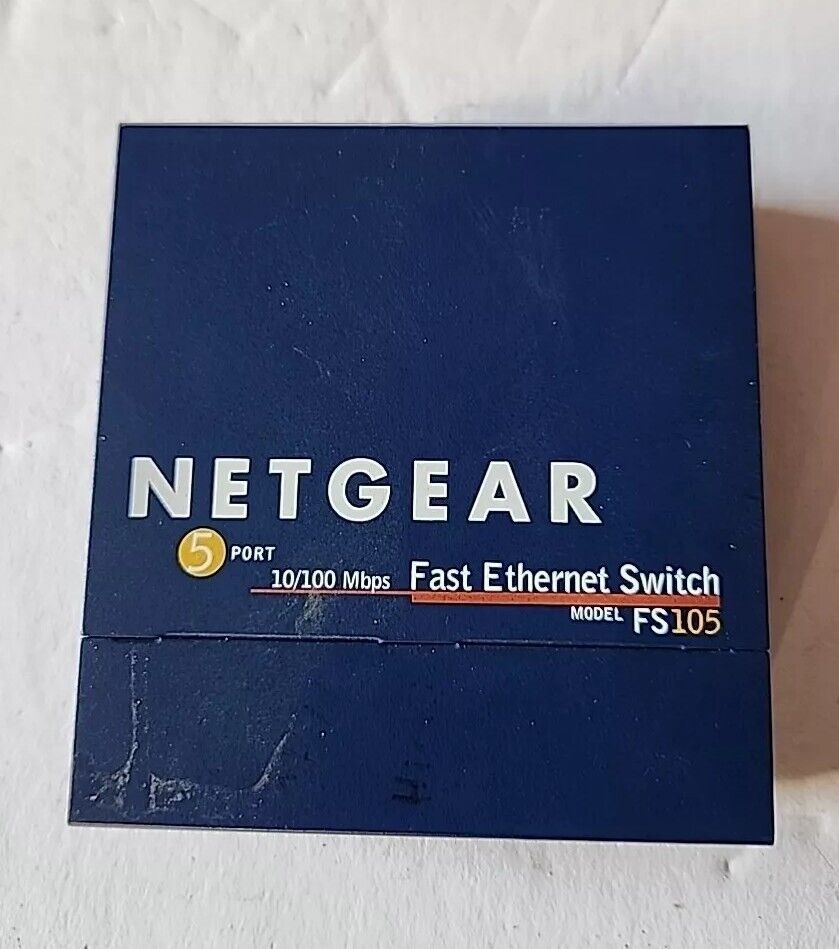 NETGEAR FS105 ProSafe 5-Port Desktop Switch 10/100Mbps with Warranty & Free Ship