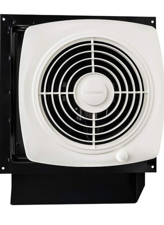 Broan 509S 200 CFM 6.5 Sone Wall Mounted HVI Certified Utility Fan With Switch