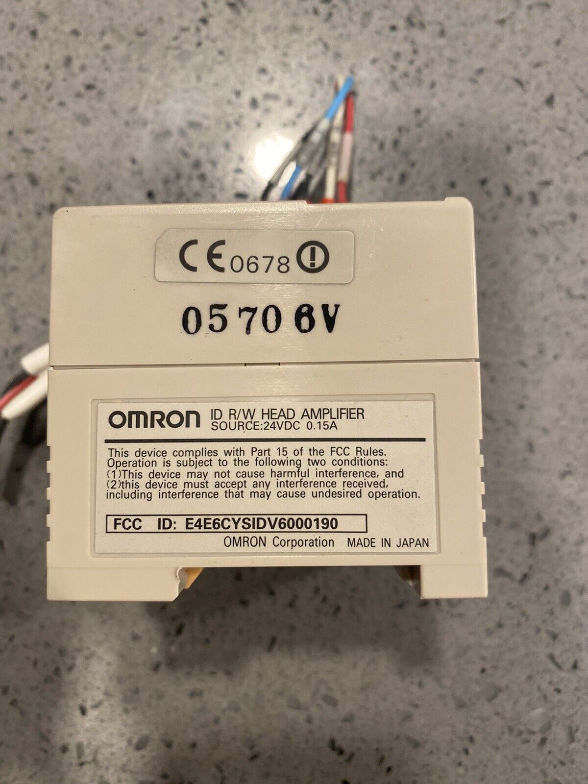 Used Omron V600-HAM42-DRT, T13405 w/ warranty