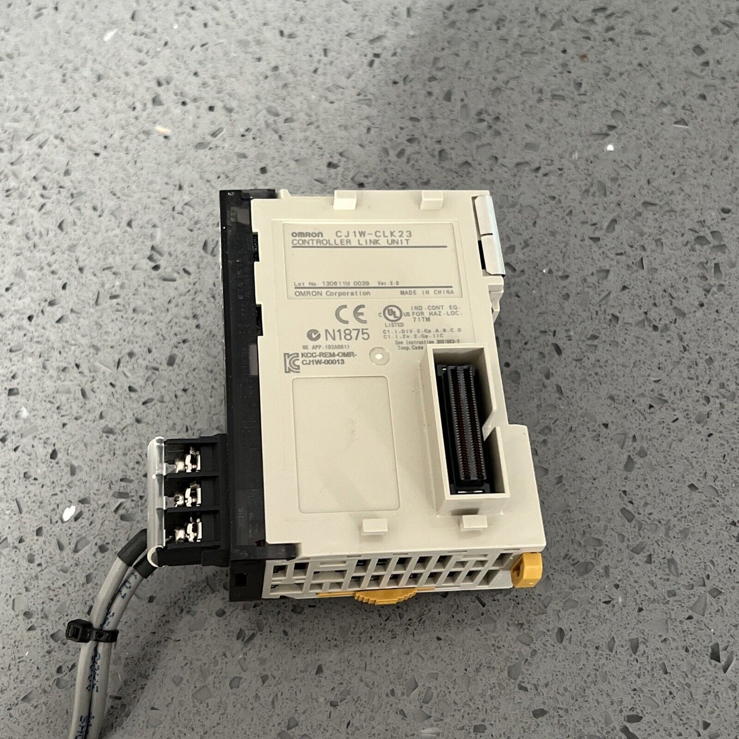 OMRON CJ1W-CLK23 Controller Link Unit Version 2.0 w/ warranty