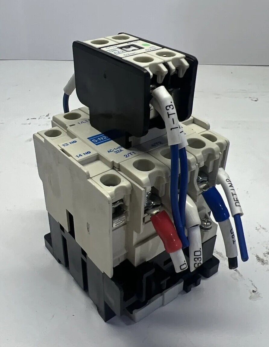 Used Mitsubishi S-N20 Magnetic Contactor with UN-AX2 warranty & Free Shipping