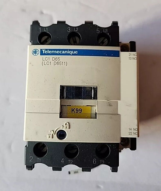 Telemecanique lC1 D65(lC1 D6511) Contactor with lA1 DN22 Contact block Free Ship