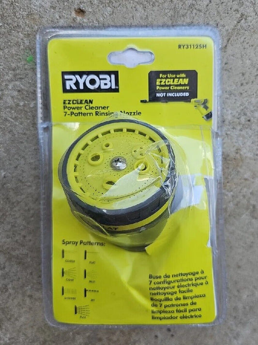 RYOBI EZClean 7 PATTERN RINSING NOZZLE RY3112SH Free Shipping