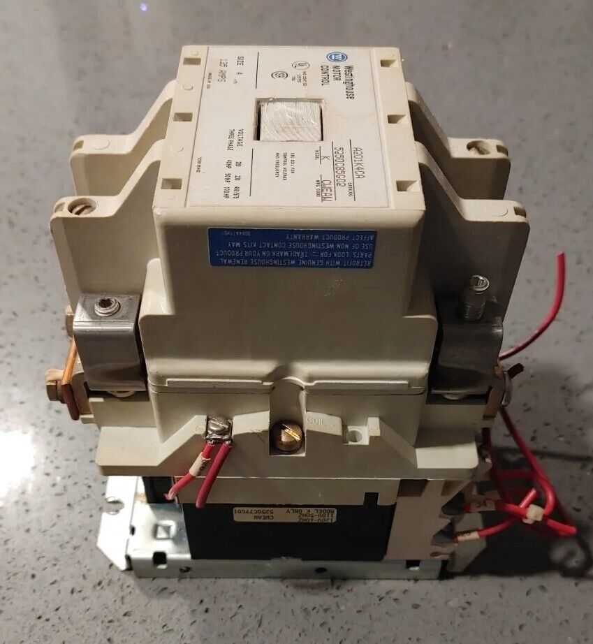 Westinghouse A201K4CA Contactor NEMA Size 4, 135A, 600VAC, 120VAC Coil Free Ship