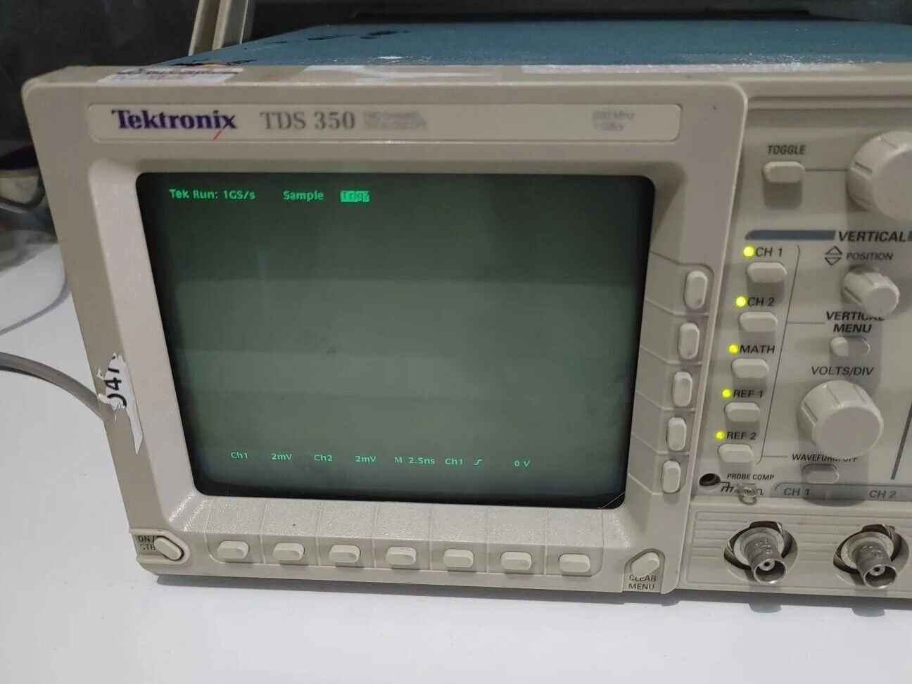 Tektronix TDS 350 Two Channel Digitizing Oscilloscope, 200MHz - 1GS/s Free Ship