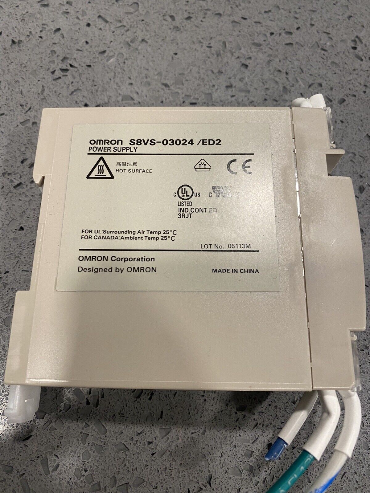 Used Omron S8VS-03024 switching power supply w/ warranty