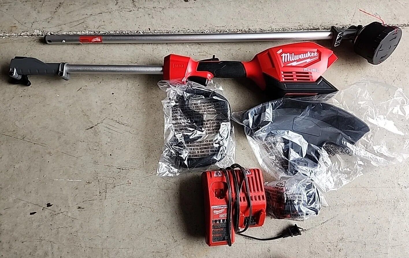 Milwaukee M18 18V Battery String Trimmer Red 2825-21ST with Warranty & Free Ship