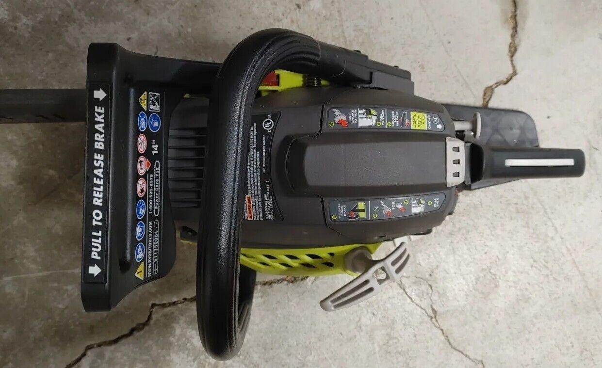 Ryobi RY3714 2 Cycle 14" 37cc Gas Powered Chainsaw with Warranty Free shipping