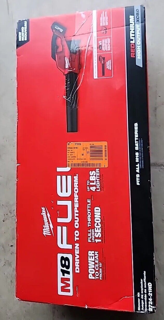 Milwaukee 272421HD M18 FUEL Lithium-Ion Cordless Blower Kit (8 Ah) Free Shipping