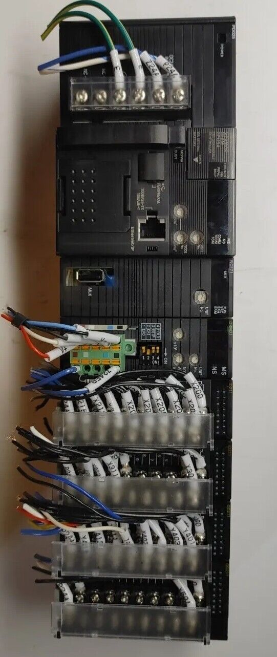 OMRON CJ2M-CPU34 CPU PLC Rack NCF71 DRM21 ID211 OD211