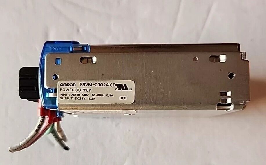 Omron S8VM-03024 CD Power Supply Input: AC100-240v, Output: 24vdc/1.3A Warranty