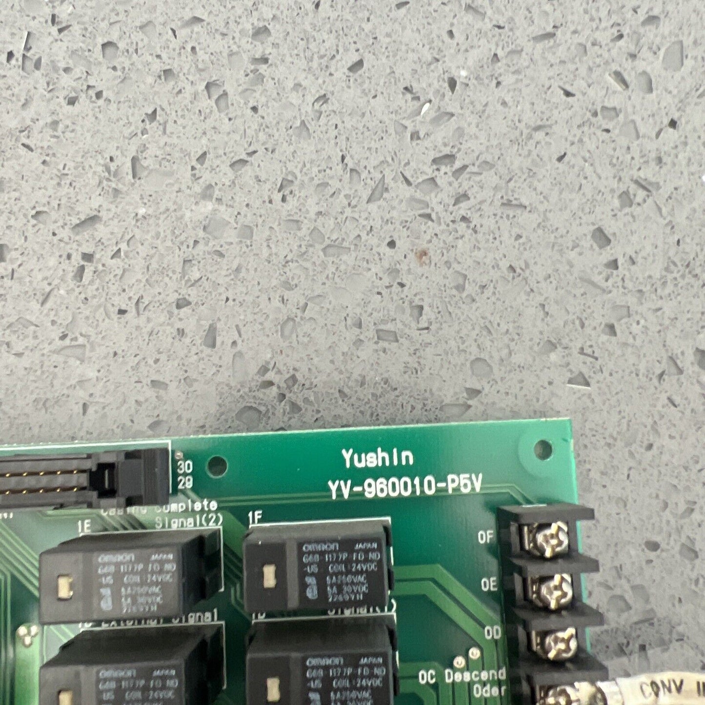 Used Yushin YV-960010-P5V Circuit Board w/ warranty