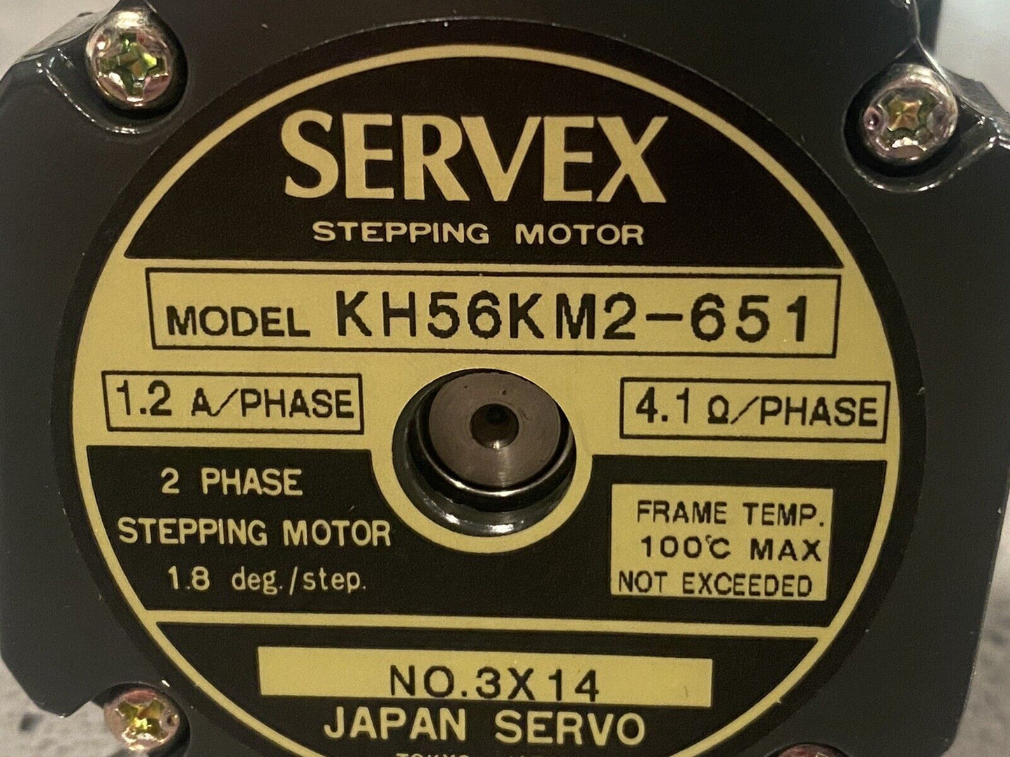 New Servex KH56KM2-651 Stepping Motor w/ warranty