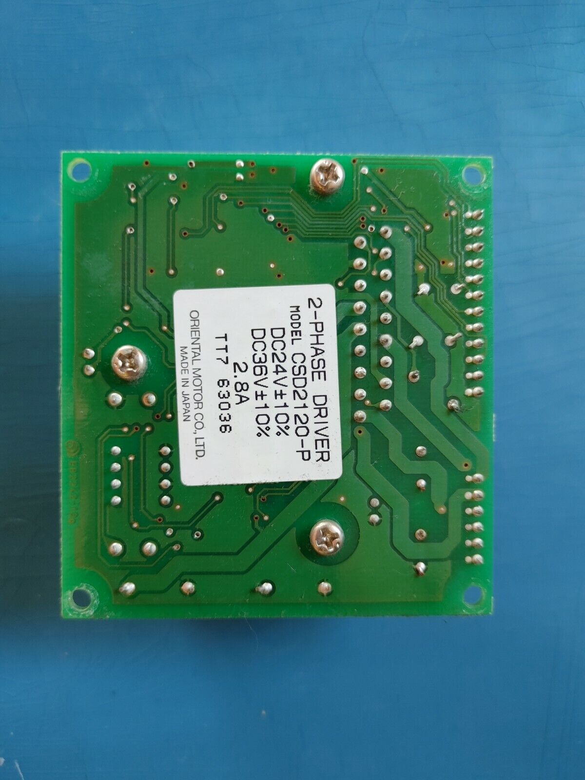 VEXTA ORIENTAL MOTOR CSD2120-P 2-PHASE DRIVER