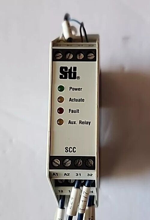 Used STI Safety Relay Controller Module SCC1DN1224 with Warranty & Free Shipping