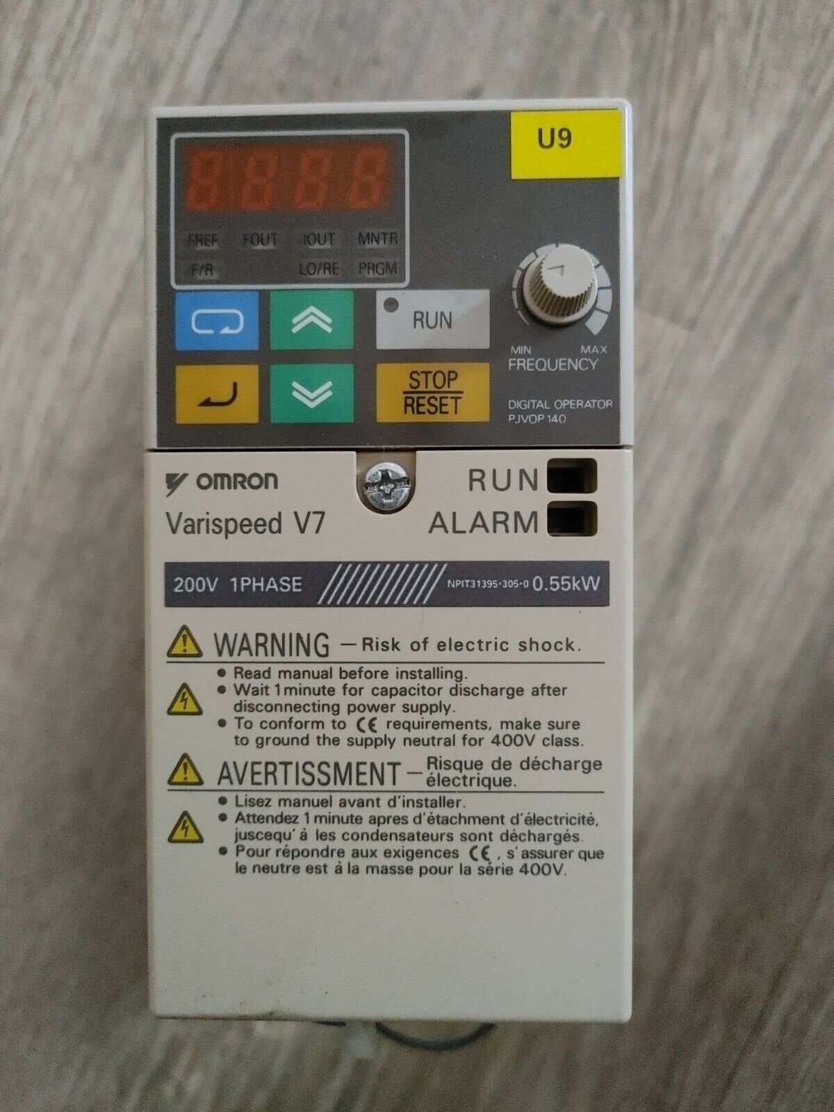 Omron Yaskawa CIMR-V7AZ20P4 Varispeed V7 w/warranty