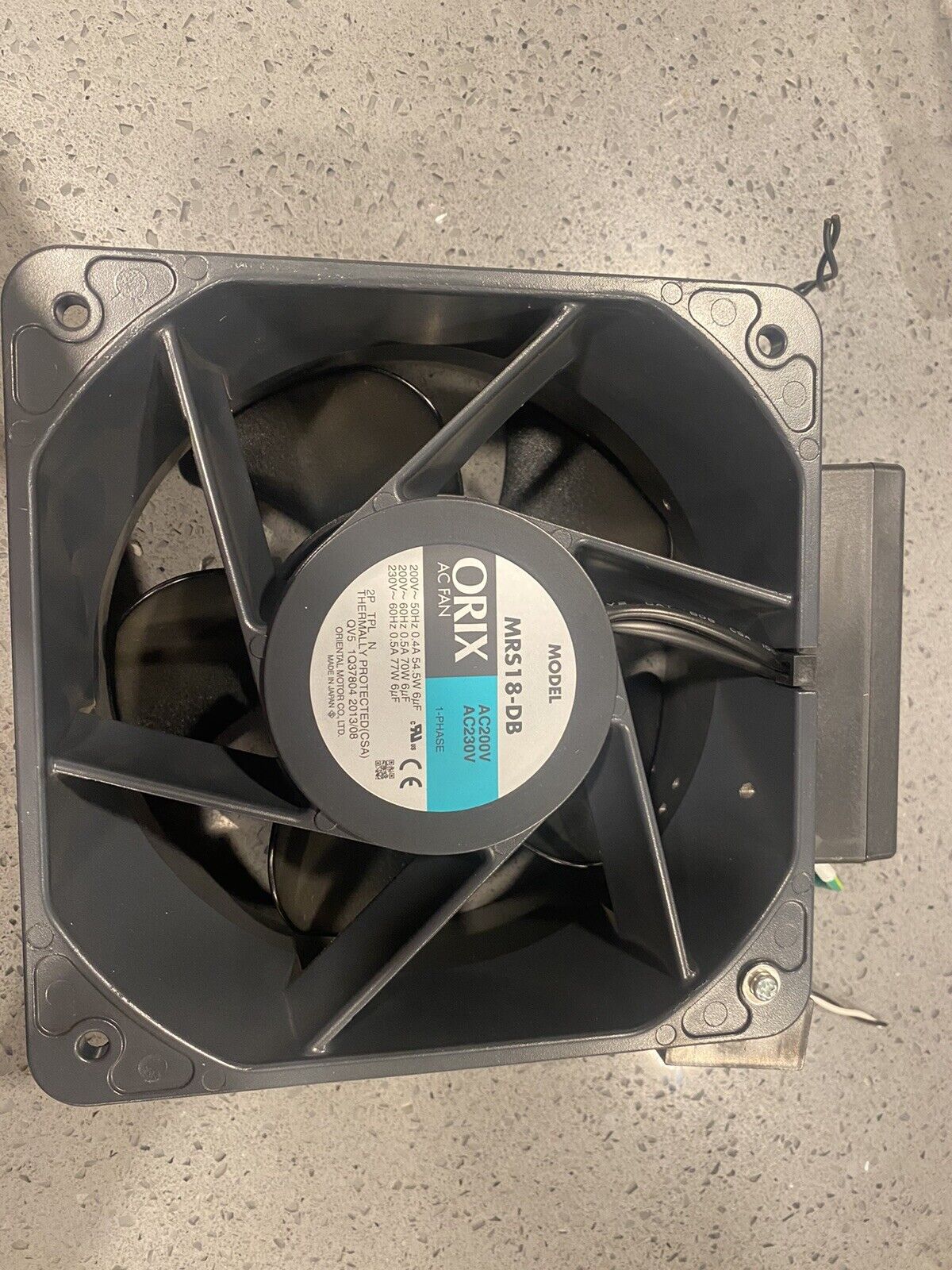 Used Orix MRS18-DB Cooling fan w/ warranty